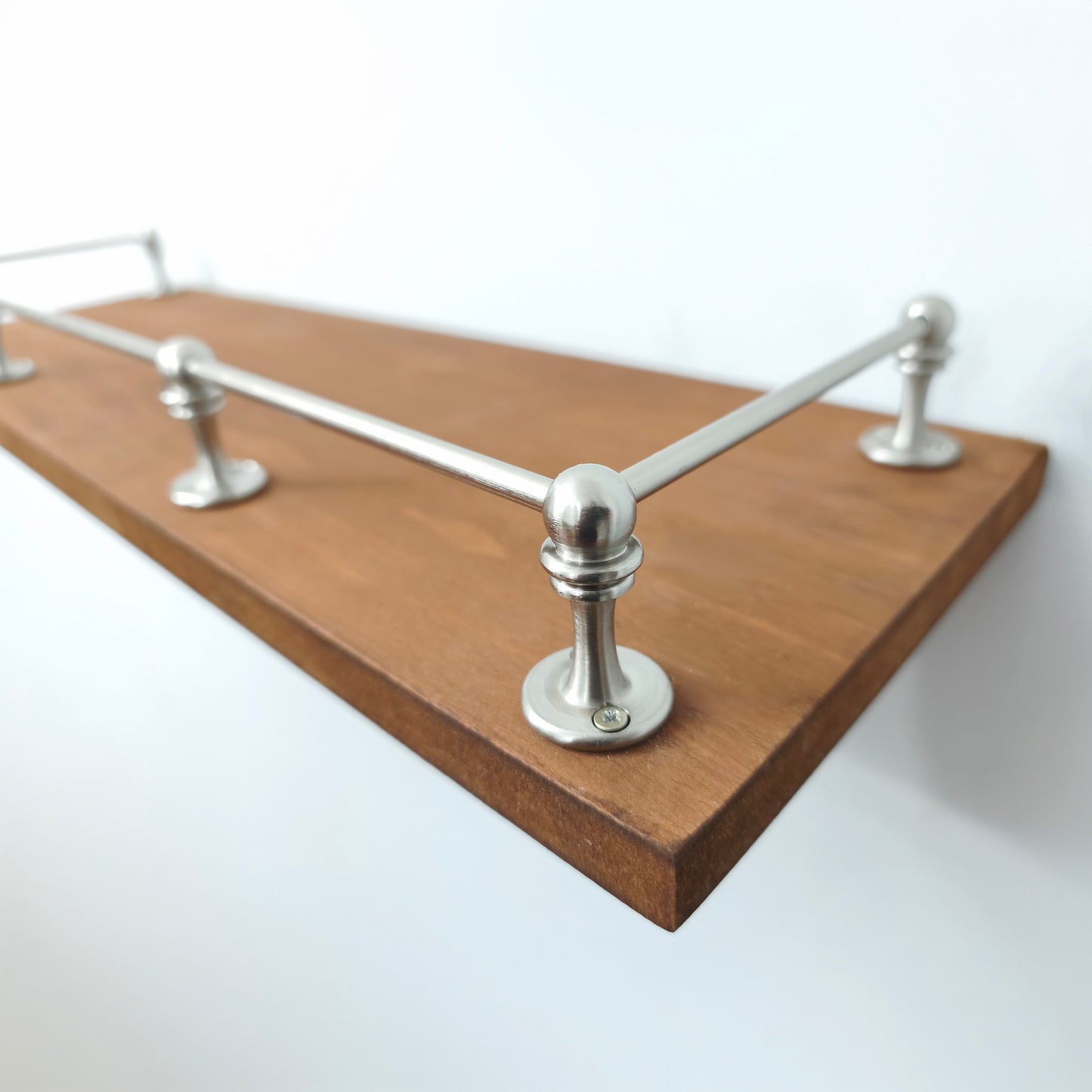 Nickel Brass Gallery Rail | Solid Brass Gallery Rails | Nickel Coated Gallery Rails