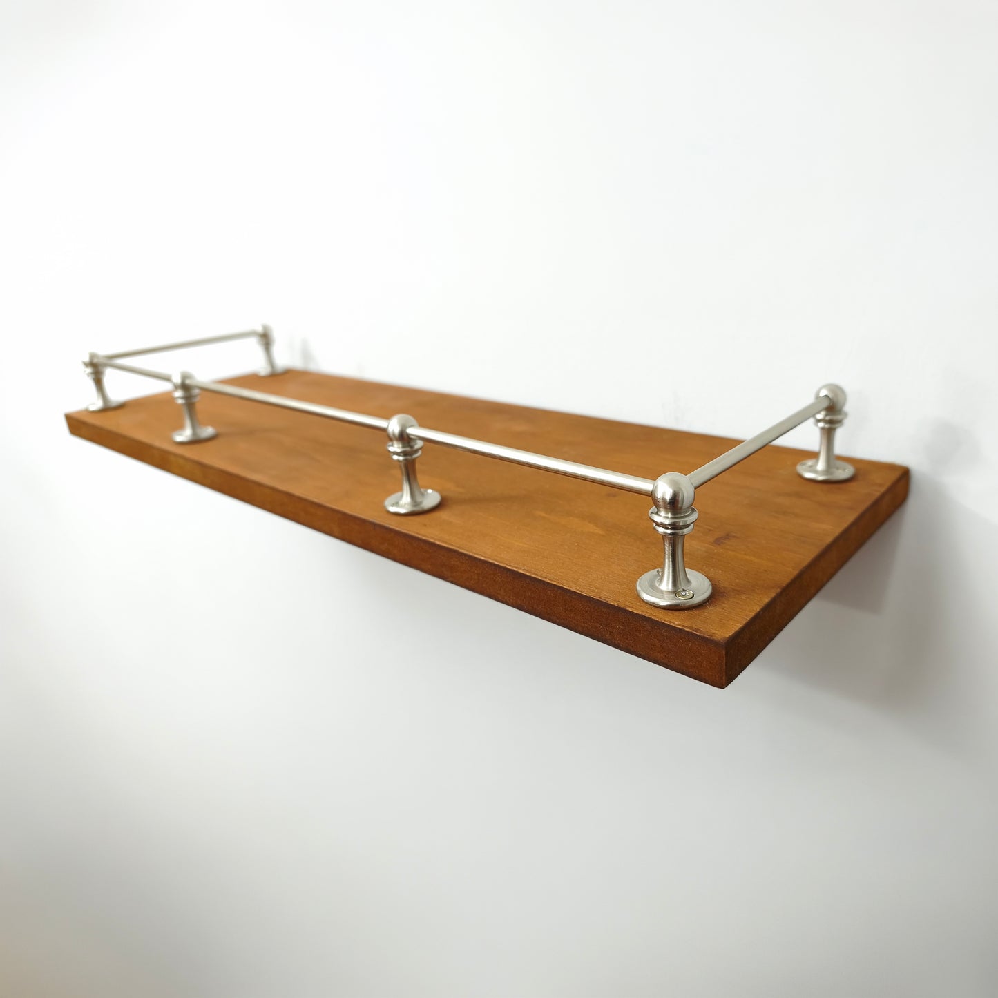 Nickel Brass Gallery Rail | Solid Brass Gallery Rails | Nickel Coated Gallery Rails