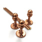 Copper Coated Brass Gallery Rail | Copper Gallery Rail