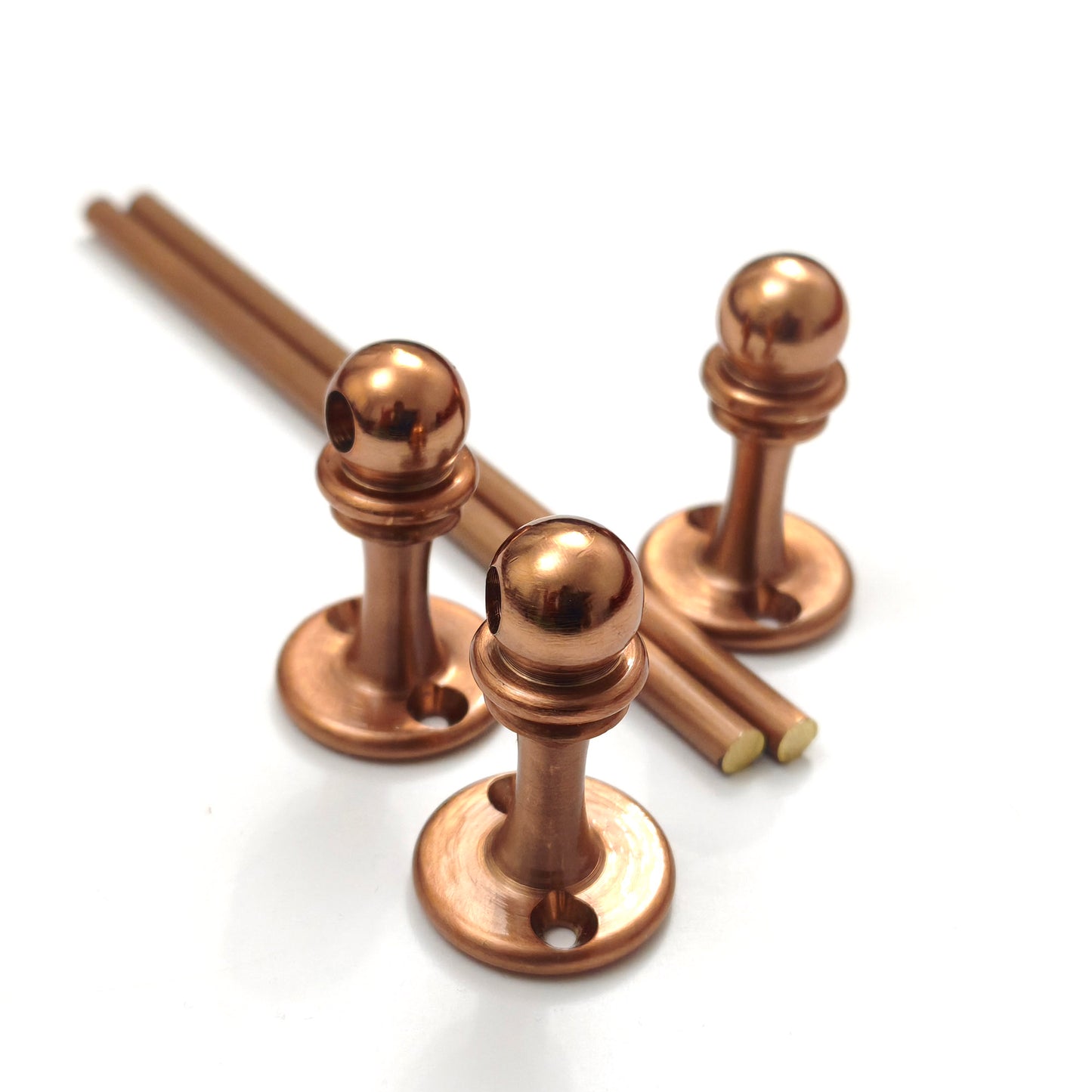 Copper Coated Brass Gallery Rail | Copper Gallery Rail