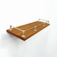 Nickel Brass Gallery Rail | Solid Brass Gallery Rails | Nickel Coated Gallery Rails
