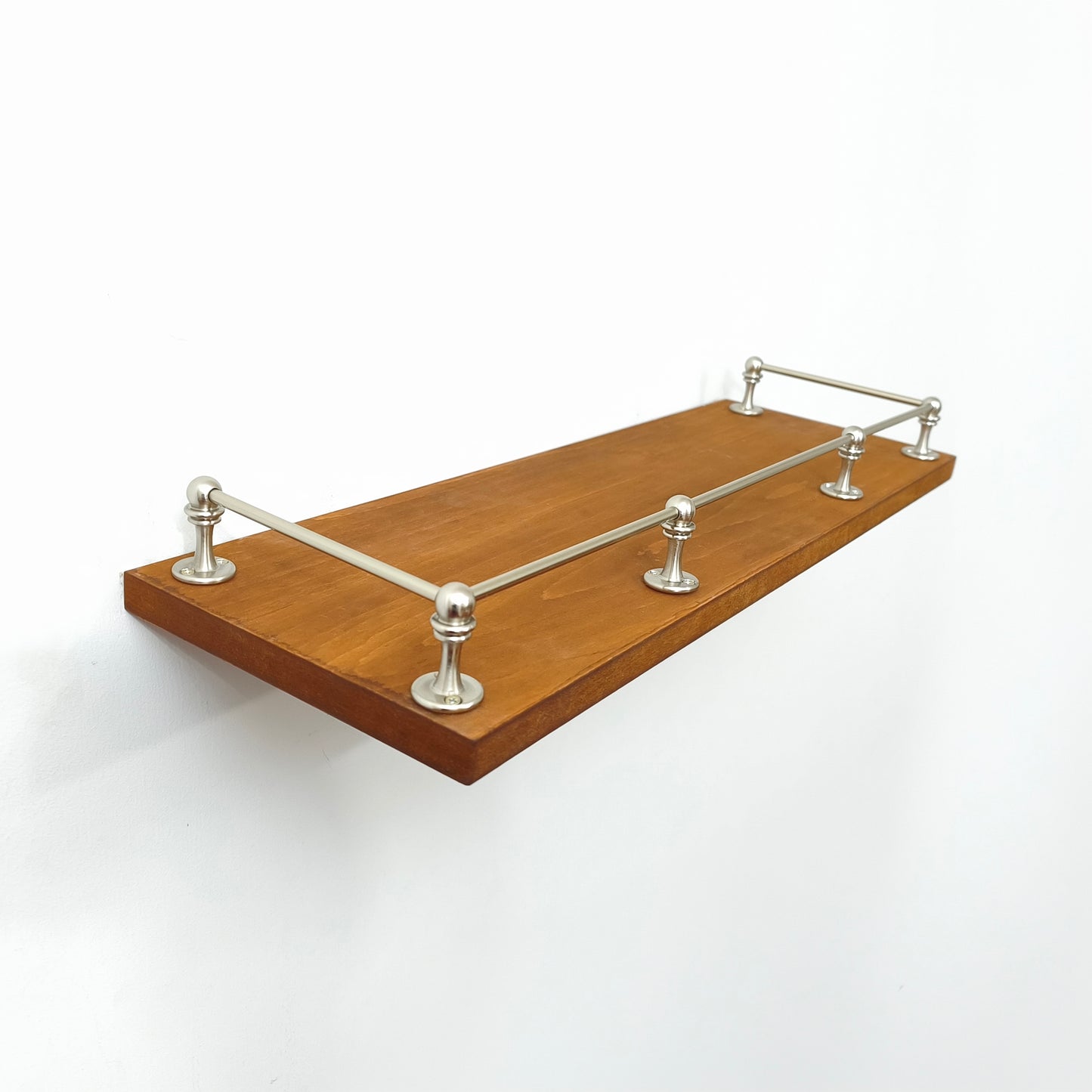 Nickel Brass Gallery Rail | Solid Brass Gallery Rails | Nickel Coated Gallery Rails