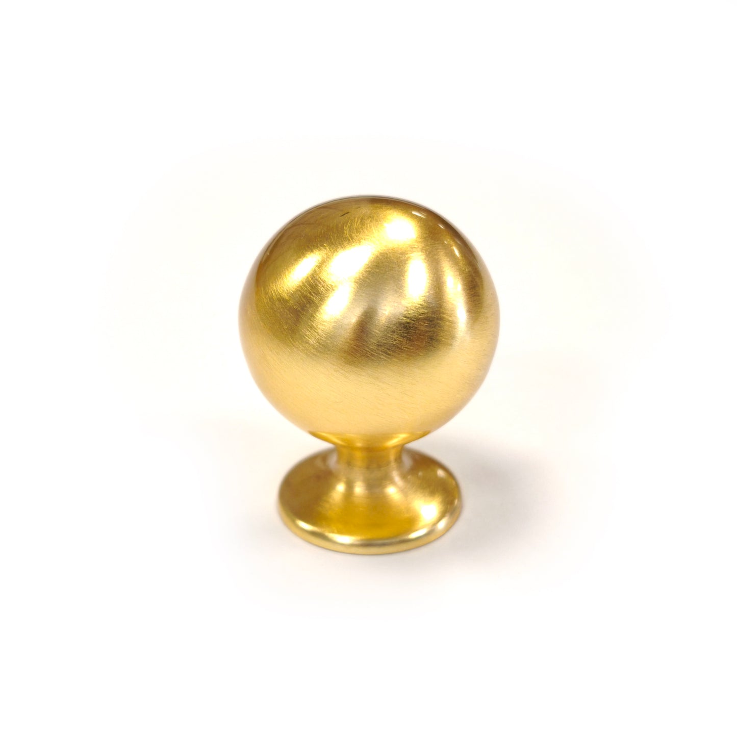 Solid Brass Round Knobs | Kitchen Cabinet Knobs