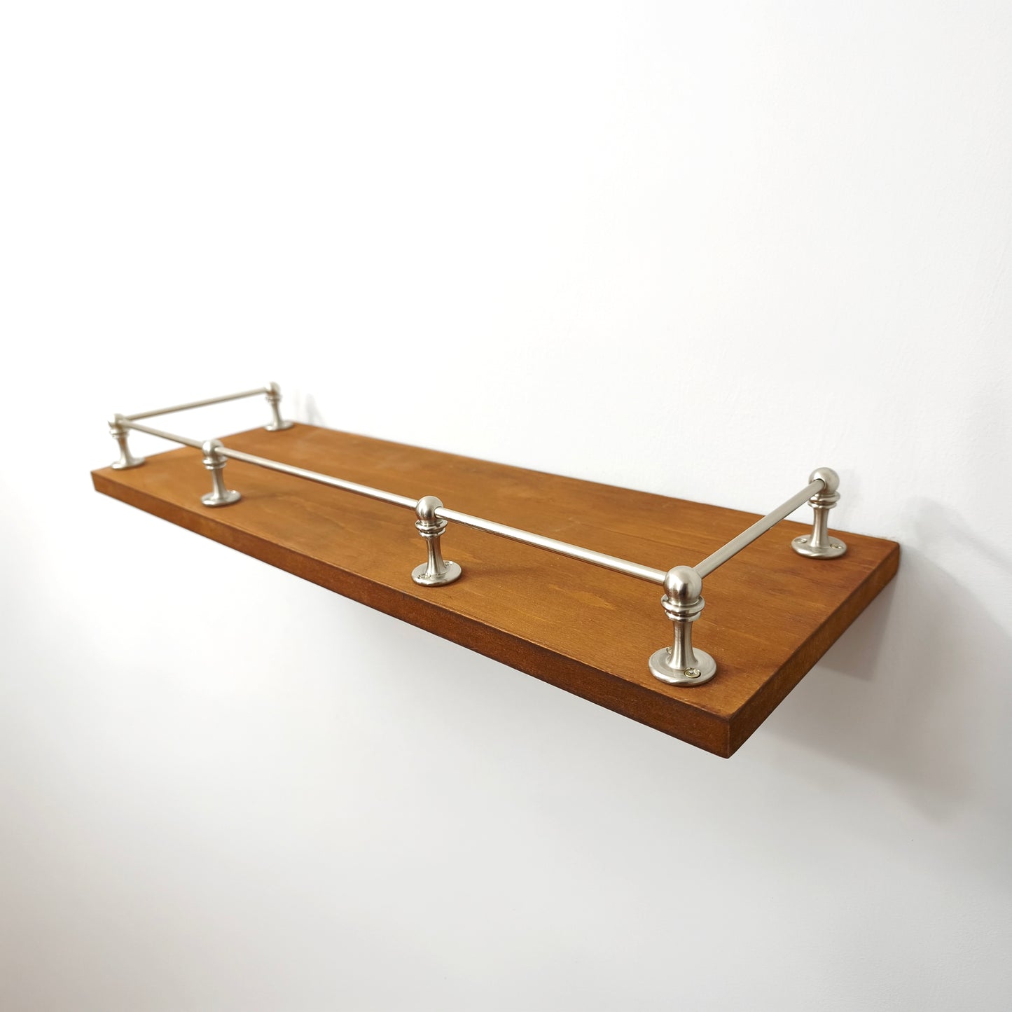 Nickel Brass Gallery Rail | Solid Brass Gallery Rails | Nickel Coated Gallery Rails