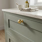 Solid Brass Round Knobs | Kitchen Cabinet Knobs