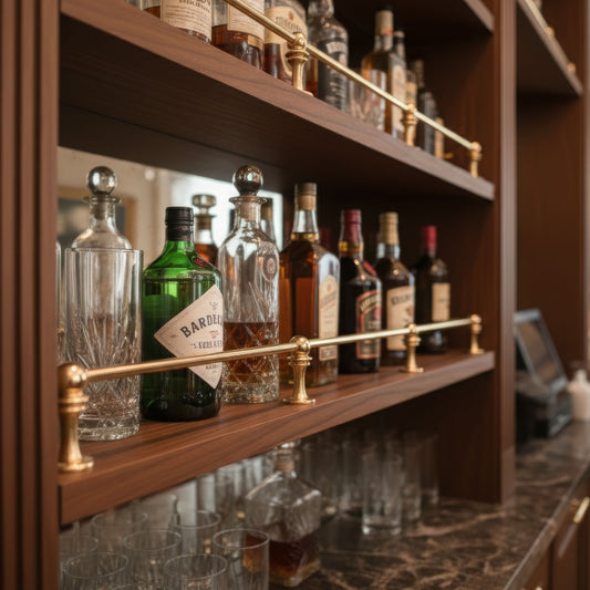 Copper Coated Brass Gallery Rail