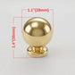 Solid Brass Round Cabinet, Drawer Knob