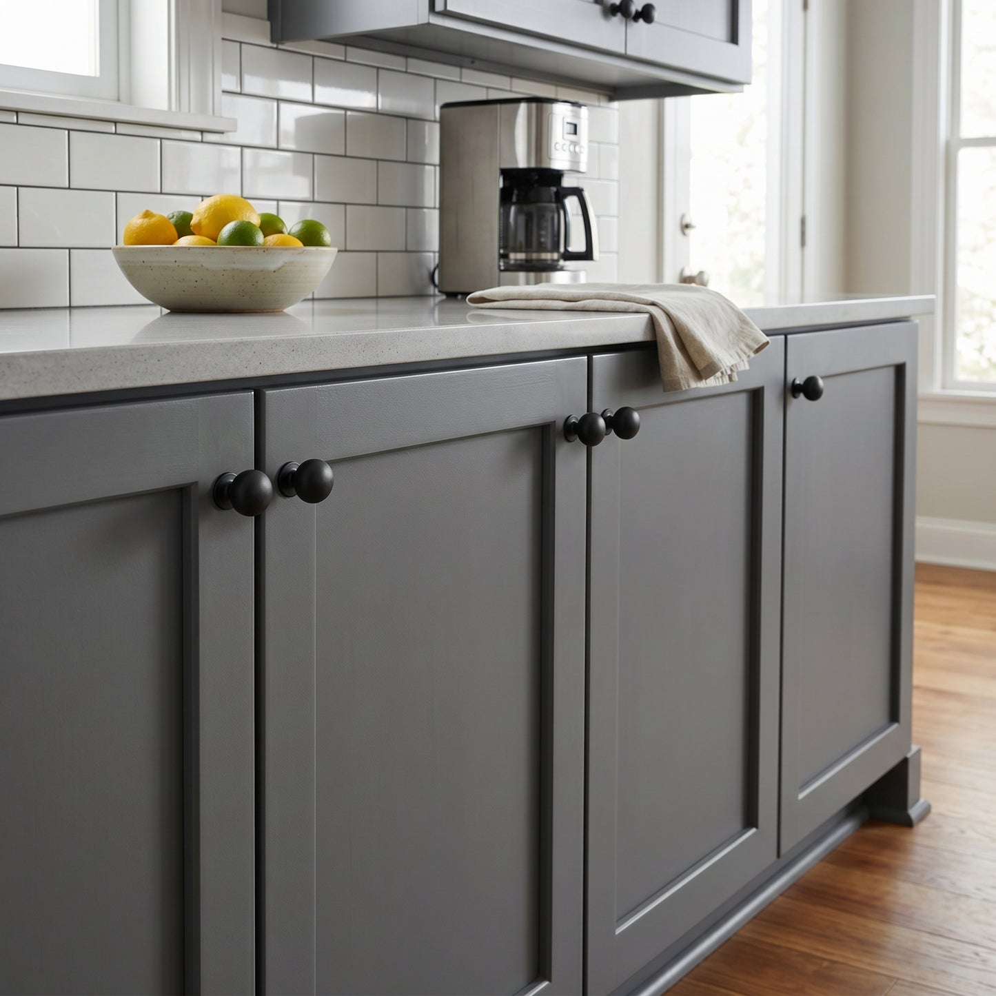Solid Brass Round Knobs | Kitchen Cabinet Knobs